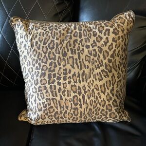Ralph Lauren Animal Print Accent Pillow Sz 20x20